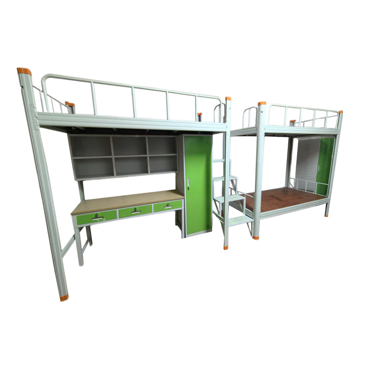 三人步梯學(xué)生公寓床，如何滿足在校學(xué)生的多樣儲物需求？