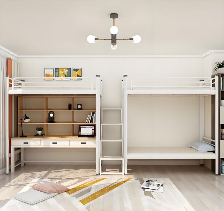 三人步梯學(xué)生公寓床其步梯設(shè)計安全合理嗎？